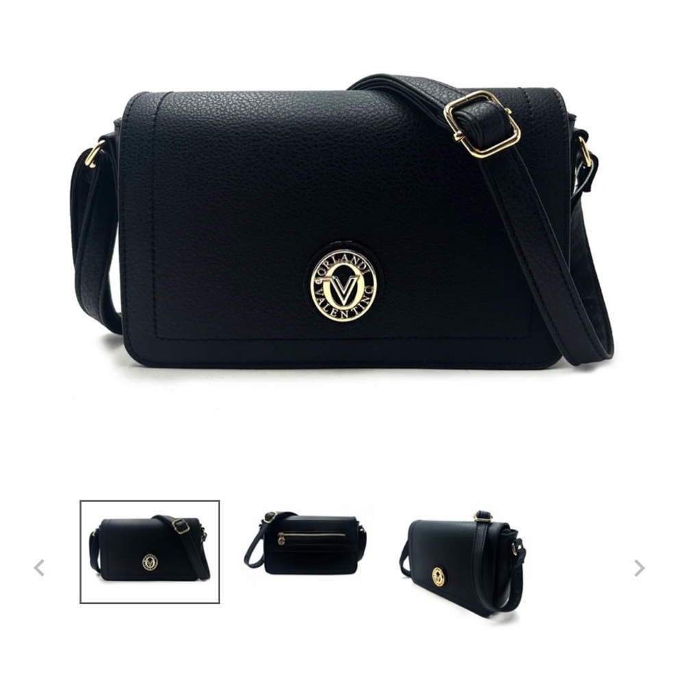 Valentino Orlandi Black Leather crossbody - Picture 5 of 6
